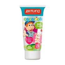 Gel Dental Bitufo Cocoricó Sem Flúor Tuti Fruti 90g