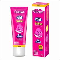 Gel Dental Carmed Beijos Sabor Morango 70g Cimed Gel Dental Carmed Beijos Sabor Morango 70g Cimed