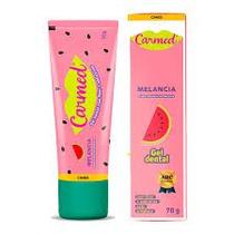 Gel Dental Carmed Com Flúor Sabor Melancia 70g Creme Dental Proteção Contra Cáries Higiene Bucal Refrescante Gel Dental Carmed Com Flúor Sabor Melancia 70g Creme Dental Proteção Contra Cáries Higiene Bucal Refrescante