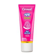 Gel Dental Carmed Fini Beijos Com Flúor 70g Gel Dental Carmed Fini Beijos Com Flúor 70g