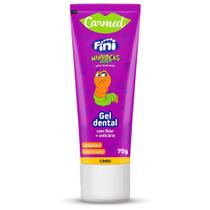 Gel Dental Carmed Fini Maça Verde Com Flúor 70g