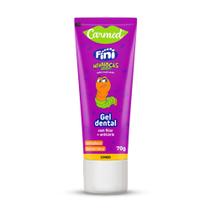 Gel Dental Carmed Fini Minhocas Azedinhas com Flúor 70g Gel Dental Carmed Fini Minhocas Azedinhas com Flúor 70g