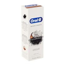 Gel Dental Carvão Óleo De Coco E Herbal Mint Oral-b Natural Essence Caixa 102g