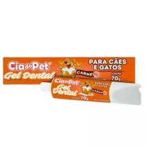 Gel Dental Cia do Pet Sabor Carne 70g