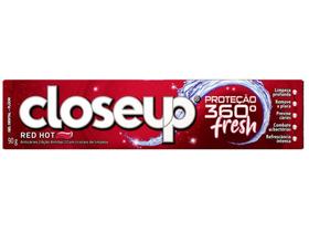 Gel Dental Close Up Proteção 360º - Fresh Red Hot 90g