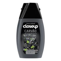 Gel Dental Closeup Branco Radiante Carvão Ativado Menta 100g