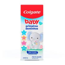 Gel Dental Colgate Baby Primeiros Dentinhos Sabor Fruta Suave Sem Flúor 50g Gel Dental Colgate Baby Primeiros Dentinhos Sabor Fruta Suave Sem Flúor 50g