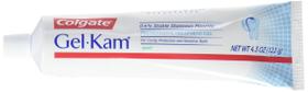 Gel dental Colgate Gel-Kam Fluoreto Preventivo 125 mL, 1 pacote