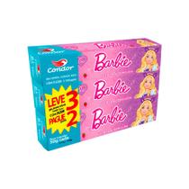 Gel Dental Condor Barbie Kidscom Flúor Leve 3 Pague 2 50g