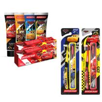 Gel dental + escova de dente + estojo carros - dentalclean Gel dental + escova de dente + estojo carros - dentalclean