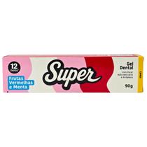 Gel Dental Frutas Vermelhas e Menta Super Cimed 90g Gel Dental Frutas Vermelhas e Menta Super Cimed 90g
