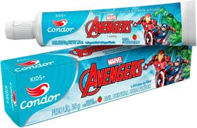 Gel Dental Infantil com Flúor Morango Kids+ Avengers 50g Gel Dental Infantil com Flúor Morango Kids+ Avengers 50g