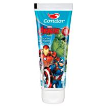 Gel Dental Infantil Condor com Flúor Bubble Gum Avengers 100g Gel Dental Infantil Condor com Flúor Bubble Gum Avengers 100g