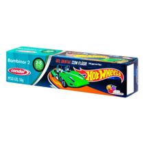 Gel Dental Infantil Condor Hot Wheels, bambinos 2, 50g - Condor Indústria