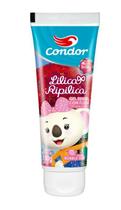 Gel dental infantil condor lilica ripilica com flúor 100g bubble gum