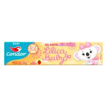 Gel Dental Infantil Lilica Baby Sem Flúor Morango 50g Gel Dental Infantil Lilica Baby Sem Flúor Morango 50g