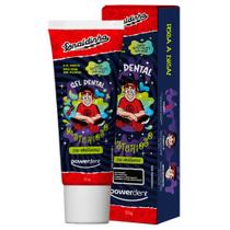 Gel Dental Infantil Misterioso Enaldinho 50g Powerdent Sabor Tutti Fruti com Menta Gel Dental Infantil Misterioso Enaldinho 50g Powerdent Sabor Tutti Fruti com Menta