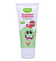Gel Dental Infantil Vegano Melancia Sem Flúor Bioclub 70g Gel Dental Infantil Vegano Melancia Sem Flúor Bioclub 70g