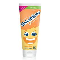 Gel Dental Malvatrikids F-Infantil Sabor Tutti-Frutti 70g