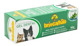 Gel Dental Menta Para Cães E Gatos Brincalhão 60g Original