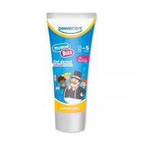Gel Dental Mundo Bita Infantil Sabor Morango Sem Flúor 100 G