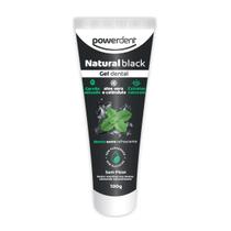 Gel Dental Natural Black Clareador Natural Sem Flúor 100 G