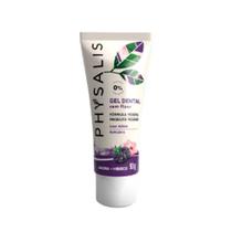 Gel Dental Physalis com Flúor Amora+Hibisco 90g Gel Dental Physalis com Flúor Amora+Hibisco 90g