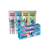 Gel Dental Sabor Morango c/ Flúor Stitch - Dentalclean