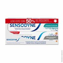 Gel Dental Sensodyne Limpeza Profunda 90g + Extra Fresh 90g