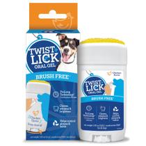 Gel dental Vetality Twist and Lick para cães, fornecimento de 60 ml para 30 dias