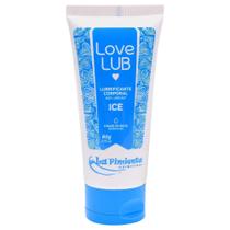 Gel Deslizante Lubrificante Íntimo Efeito Gelado Love Lub Ice Gel Deslizante Lubrificante Íntimo Efeito Gelado Love Lub Ice