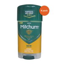 Gel Desodorante Antitranspirante Mitchum Men Sport - 66ml (Pack c/6) Gel Desodorante Antitranspirante Mitchum Men Sport - 66ml (Pack c/6)