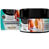 Gel Desodorante Lipo Redutor Mary Life Termo Ativado Pote 250g