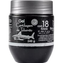 Gel Desodorante Massageador Bio Instinto Cartilagem de Tubarão 18 Ervas Pote 240g
