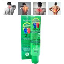 Gel Desodorante Massageador Bio Instinto Detonador com 21 Ervas Bisnaga 150g Kit Promocional 12 Unidades