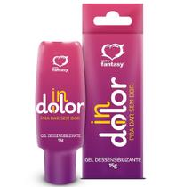 Gel Dessensibilizante Indolor 15g - Sexy Fantasy Gel Dessensibilizante Indolor 15g - Sexy Fantasy