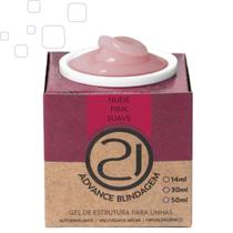 Gel Ecoline Advance Blindagem Nude Pink Suave Nails 21 - 30ml