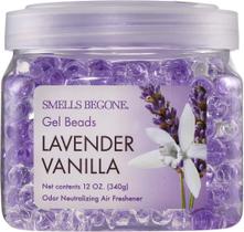 Gel eliminador de odor Beads SMELLS BEGONE Lavender Vanilla 350ml Gel eliminador de odor Beads SMELLS BEGONE Lavender Vanilla 350ml