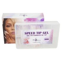 Gel em formato de Tip Speed Tip Gel PiuBella Square