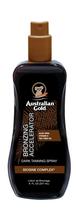 Gel em spray acelerador de bronzeamento Australian Gold 240 ml com bronzeador Gel em spray acelerador de bronzeamento Australian Gold 240 ml com bronzeador
