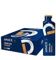Gel Energético Amacx Laranja 12 x 60ml Vegano Sem Glúten Gel Energético Amacx Laranja 12 x 60ml Vegano Sem Glúten