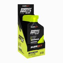 GEL ENERGÉTICO ENERGY PRO GEL BLACK SUDRACT (Com Taurina e Cafeína) - ABACAXI COM HORTELÃ