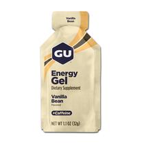 Gel energético GU Energy Original Vegan, feijão de baunilha de 24 unidades