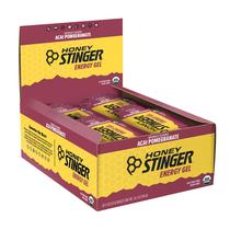 Gel energético Honey Stinger, açaí orgânico, romã, 770 ml, pacote com 24