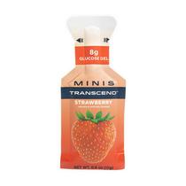 Gel energético Transcend Foods Mini Strawberry 17 ml (pacote com 12) Gel energético Transcend Foods Mini Strawberry 17 ml (pacote com 12)