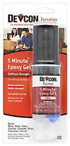 Gel epóxi Devcon Devcon de 5 minutos e 25 mL Dev-Tube (pacote com 6)