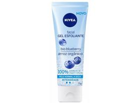 Gel Esfoliante Facial Nivea Refrescante - Bio Blueberry Arroz Orgânico 75g
