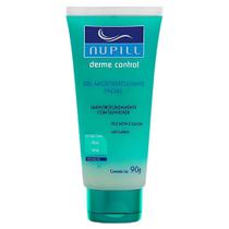 Gel Esfoliante Facial Nupill Derme Control Limpeza Profunda Suave Uso Diário Pele Mista Oleosa 90g