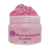 Gel Esfoliante Rosa Mosqueta Esfoliante Facial Retira as Células Mortas 60g LUCY'S.