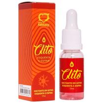 Gel Excitante Feminino Clito em Gotas Esquenta e Esfria 17ml